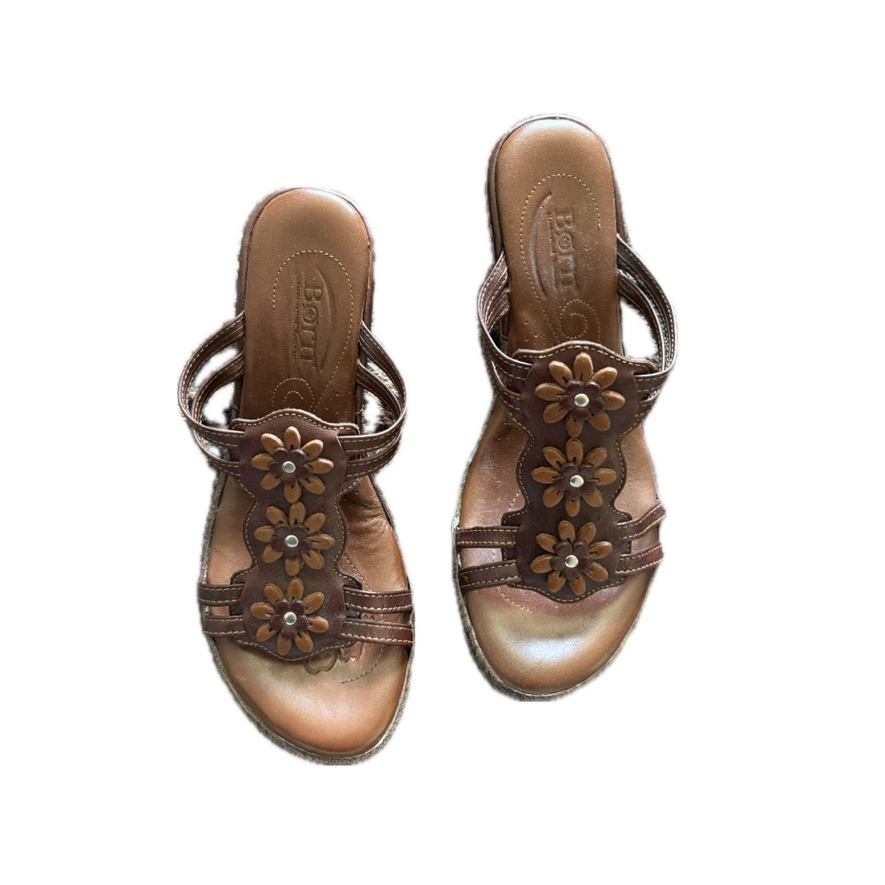 floral sandals